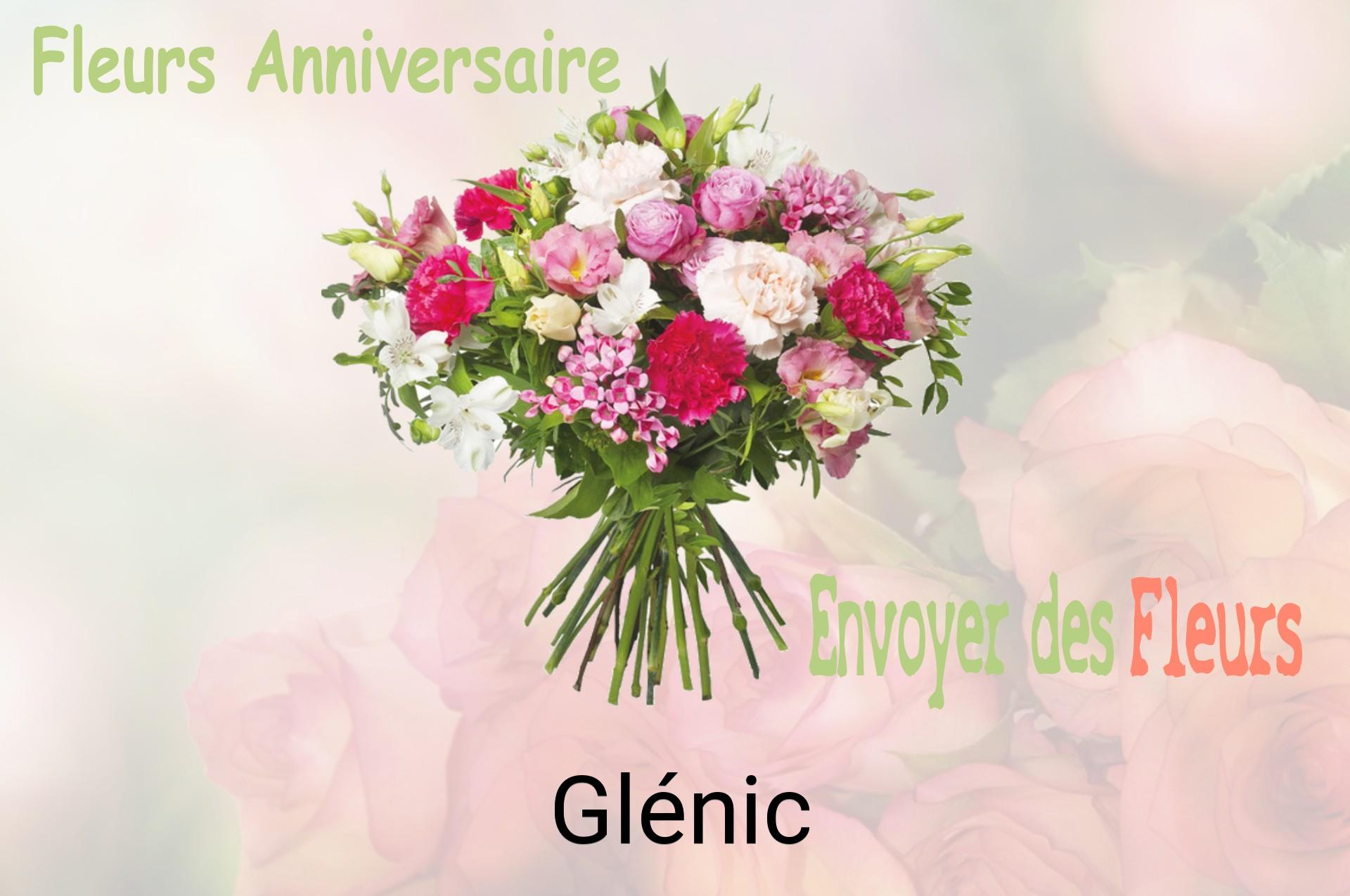 Bouquet de fleurs d’anniversaire livré à Glénic